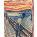 Lienzo 'El grito' de Edvard Munch