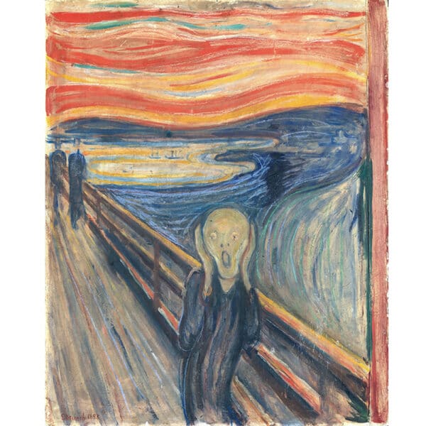 Lienzo 'El grito' de Edvard Munch