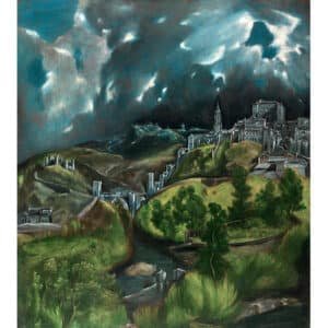Lienzo 'Vista de Toledo' de El Greco