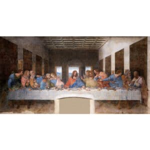 Lienzo de 'La Última Cena de Leonardo da Vinci'