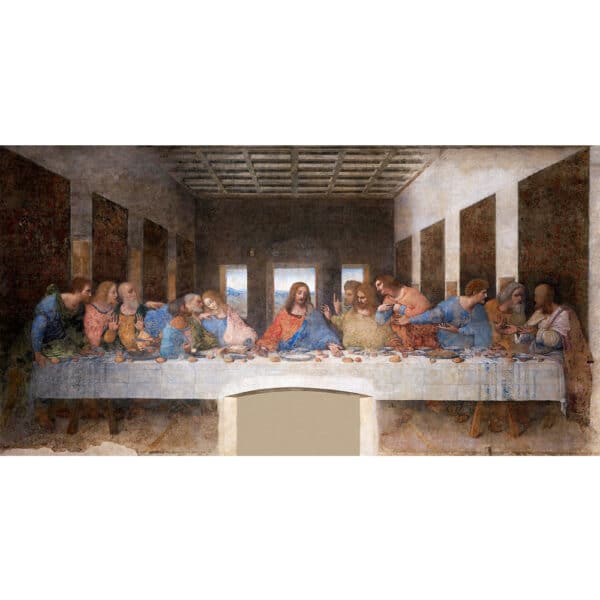 Lienzo de 'La Última Cena de Leonardo da Vinci'